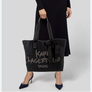 KARL LAGERFELD Large Nylon Tote